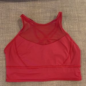 Lululemon High Neck Bra with Mesh Size 6